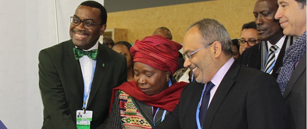 The Africa Pavilion at COP21 officially opens on a high note