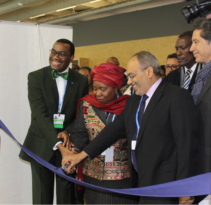 The Africa Pavilion at COP21 officially opens on a high note