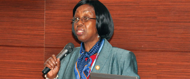 H.E. Mrs. Tumusiime Rhoda Peace, Commissioner for Rural Economy and Agriculture African Union Commission and Chair of the ClimDev Steering Committee